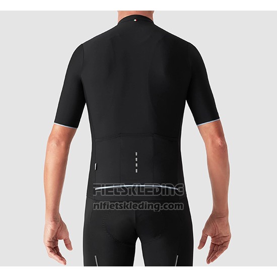 2019 Fietskleding La Passione Zwart Wit Korte Mouwen en Koersbroek
